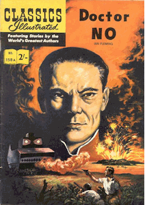 Cover of James Bond novel 'Dr. No'.